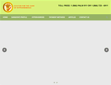 Tablet Screenshot of curesweatypalms.com